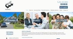 Desktop Screenshot of malloyins.com